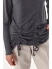 TATUUM Leinen-Bluse in Grau