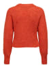 ONLY Sweter "Chunky" w kolorze rdzawoczerwonym