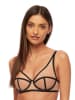 Kinga Bügel-BH "Contour" in Beige/ Schwarz