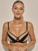 Kinga Bügel-BH "Lou" in Beige/Schwarz