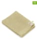 Walra 4er-Set: Waschhandschuhe "Soft Cotton" in Gelb