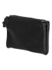 HIDE & STITCHES Leder-Geldbörse in Schwarz  - (B)16,5 x (H)9 x (T)2 cm