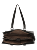 HIDE & STITCHES Skórzana torba w kolorze czarnym na laptopa  - 40 x 32,5 x 13 cm