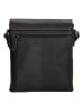 HIDE & STITCHES Skórzana torebka w kolorze czarnym - 23 x 25 x 4 cm