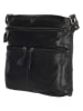 HIDE & STITCHES Skórzana torebka w kolorze czarnym - 27,5 x 28 x 4 cm