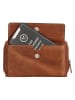 HIDE & STITCHES Skórzana torebka w kolorze jasnobrązowym na telefon - 21,5 x 12 x 2,5 cm