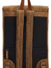 HIDE & STITCHES Leder-Rucksack in Cognac - (B)29 x (H)40 x (T)8,5 cm
