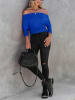 Milan Kiss Longsleeve in Blau