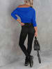 Milan Kiss Longsleeve in Blau