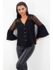 Milan Kiss Bluse in Schwarz