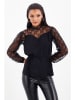 Milan Kiss Blouse zwart