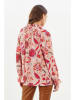 Milan Kiss Bluse in Rosa/ Rot