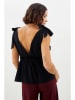 Milan Kiss Top in Schwarz
