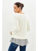 Milan Kiss Bluse in Beige