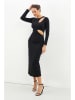 Milan Kiss Kleid in Schwarz