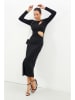 Milan Kiss Kleid in Schwarz