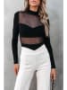 Milan Kiss Longsleeve in Schwarz