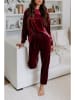 Milan Kiss 2tlg. Outfit in Bordeaux