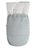 Kaiser Naturfellprodukte Voetenzak voor babyzitje "Jersey Hood" grijs - (L)80 x (B)40 cm