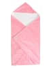 Kaiser Naturfellprodukte Wikkeldeken "Winter Wrap" lichtroze - (L)85 x (B)85 cm