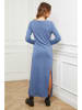 Joséfine Strickkleid "Abalone" in Blau