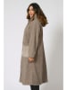 Plus Size Company Übergangsmantel "Exode" in Taupe