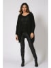 Plus Size Company Pullover "Inga" in Schwarz