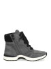 Caprice Leder-Boots in Grau