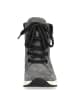 Caprice Leren boots grijs