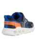 Geox Sneakers "Wroom" in Dunkelblau/ Orange