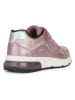 Geox Sneakers "Spaceclub" in Pink/ Silber