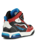 Geox Sneakers "Inek" in Schwarz/ Rot