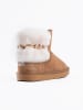 NICEBAY Leren winterboots "Carmelia" lichtbruin