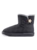 NICEBAY Leder-Winterboots "Beauty" in Anthrazit