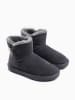 NICEBAY Leder-Winterboots "Beauty" in Anthrazit