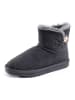 NICEBAY Leder-Winterboots "Beauty" in Anthrazit