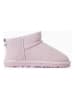 NICEBAY Leren winterboots "Minaki" lichtroze