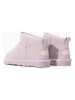 NICEBAY Leren winterboots "Minaki" lichtroze