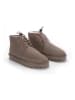 NICEBAY Leren winterboots "Gunya" lichtbruin