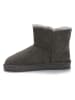 NICEBAY Leren winterboots "Labriela" grijs