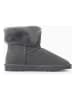 NICEBAY Leren winterboots "Litha" grijs