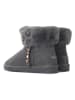 NICEBAY Leren winterboots "Litha" grijs