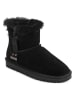 NICEBAY Leder-Winterboots "Labia" in Schwarz