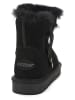 NICEBAY Leder-Winterboots "Labia" in Schwarz