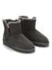 NICEBAY Leren winterboots "Labia" grijs