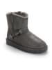 NICEBAY Leren winterboots "Wissal" grijs