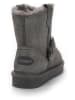 NICEBAY Leren winterboots "Wissal" grijs