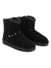 NICEBAY Leder-Winterboots "Wilany" in Schwarz