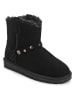 NICEBAY Leder-Winterboots "Wilany" in Schwarz