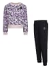 Converse 2-delige outfit paars/zwart